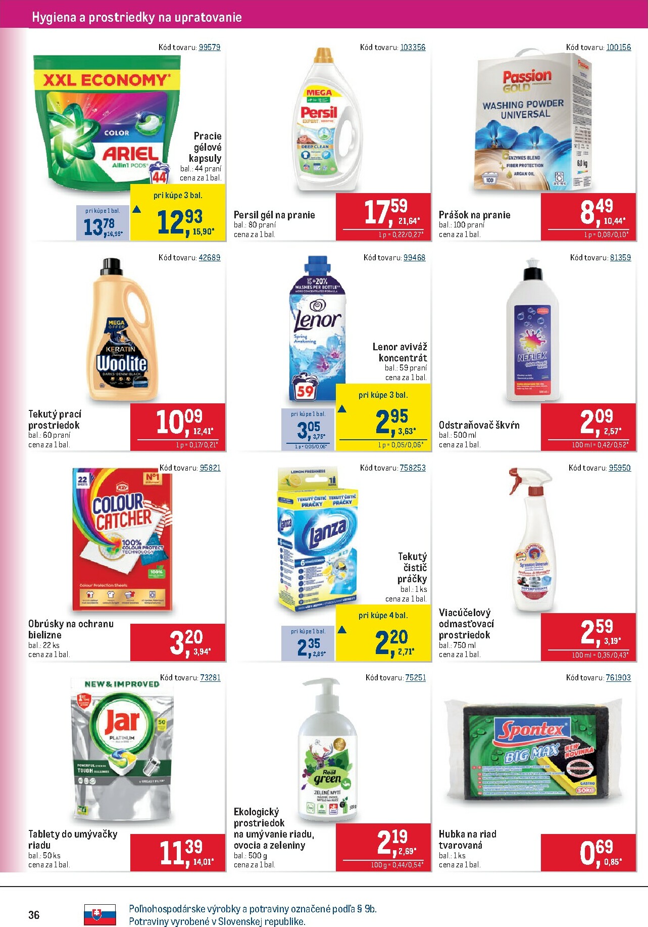 metro - Leták Metro - Maloobchod platný od 02.01. do 13.01. - page: 36