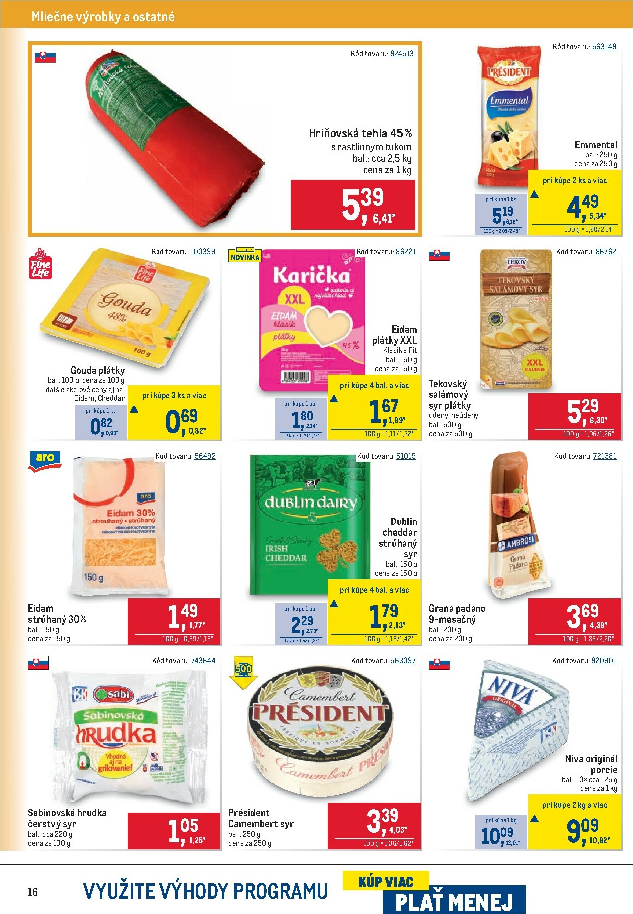 metro - Leták Metro - Maloobchod platný od 02.01. do 13.01. - page: 16