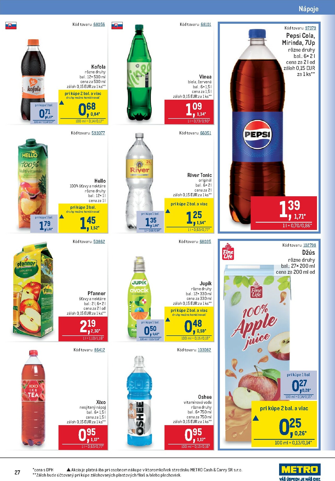 metro - Leták Metro - Maloobchod platný od 02.01. do 13.01. - page: 27