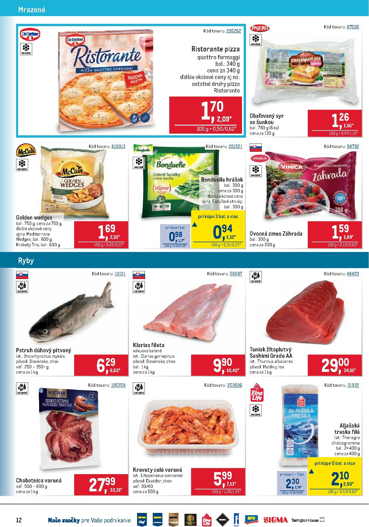 metro - Leták Metro - Maloobchod platný od 02.01. do 13.01. - page: 12