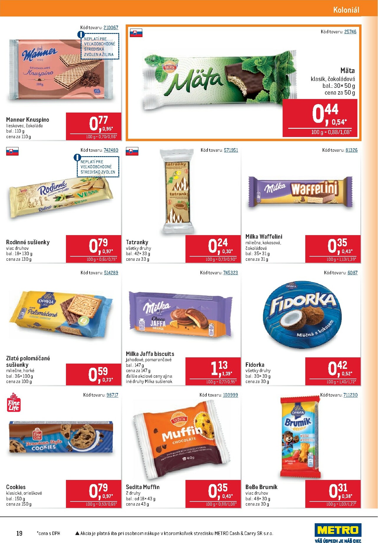 metro - Leták Metro - Maloobchod platný od 02.01. do 13.01. - page: 19