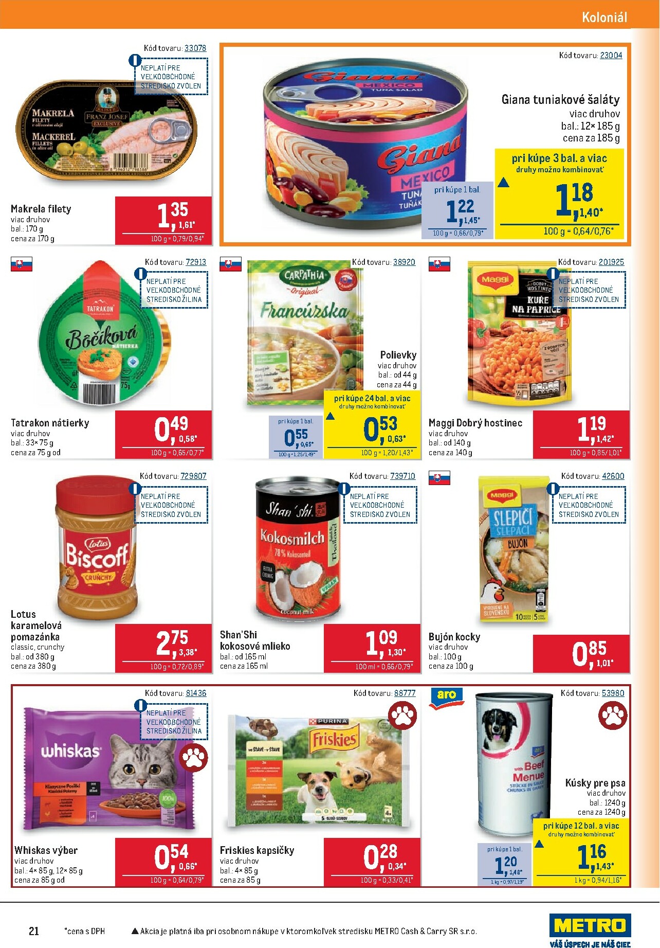metro - Leták Metro - Maloobchod platný od 02.01. do 13.01. - page: 21