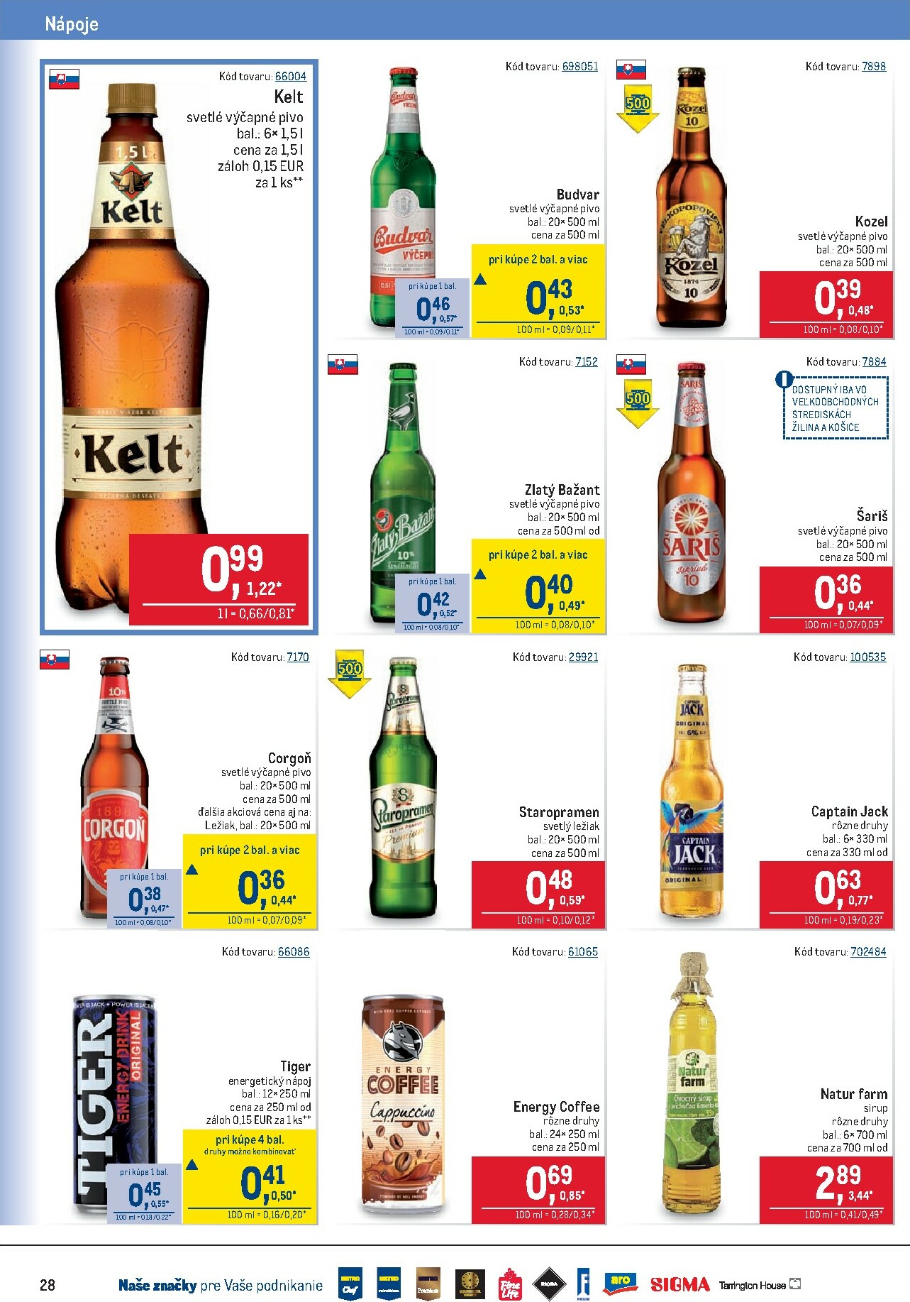 metro - Leták Metro - Maloobchod platný od 14.01. do 27.01. - page: 28