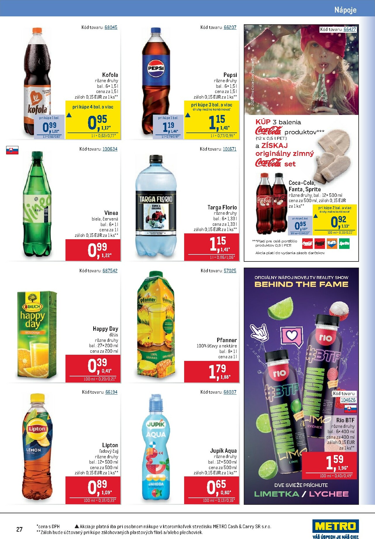 metro - Leták Metro - Maloobchod platný od 14.01. do 27.01. - page: 27