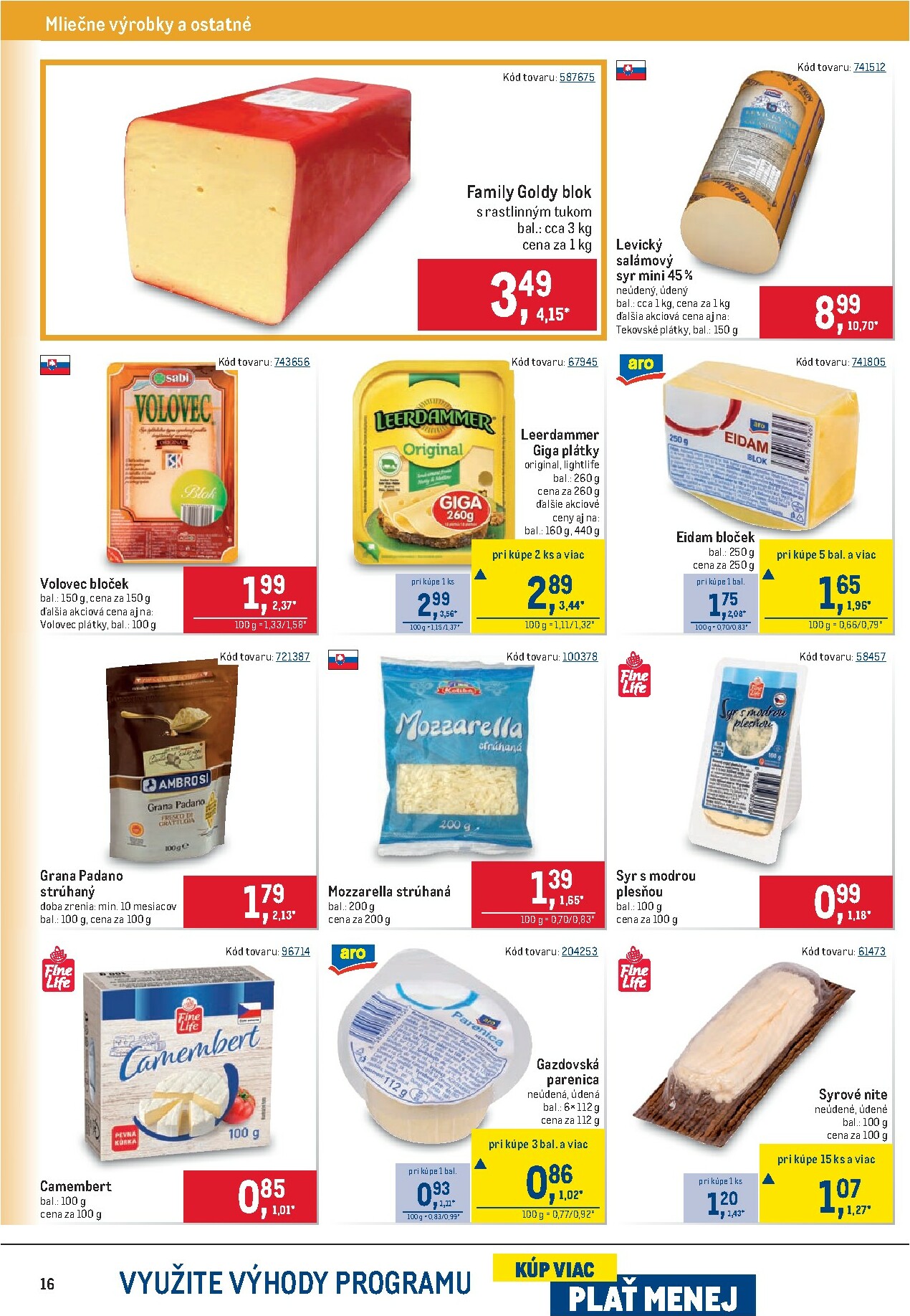 metro - Leták Metro - Maloobchod platný od 14.01. do 27.01. - page: 16