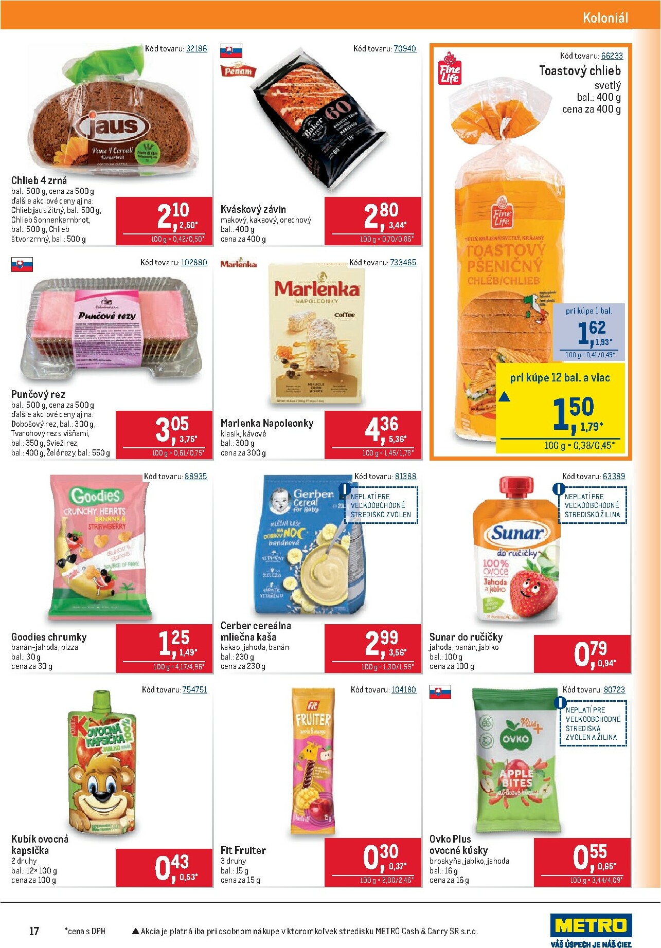 metro - Leták Metro - Maloobchod platný od 14.01. do 27.01. - page: 17