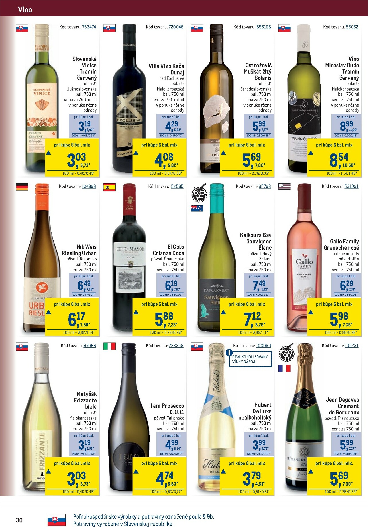 metro - Leták Metro - Maloobchod platný od 14.01. do 27.01. - page: 30