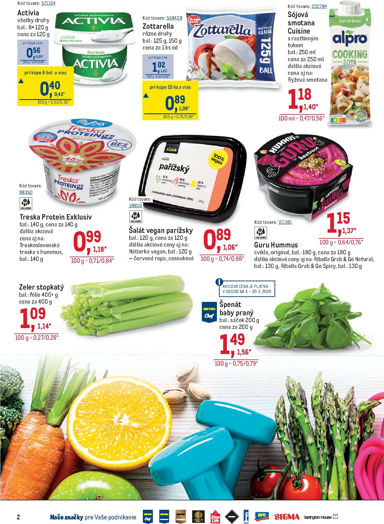 metro - Leták Metro - Maloobchod platný od 14.01. do 27.01. - page: 2