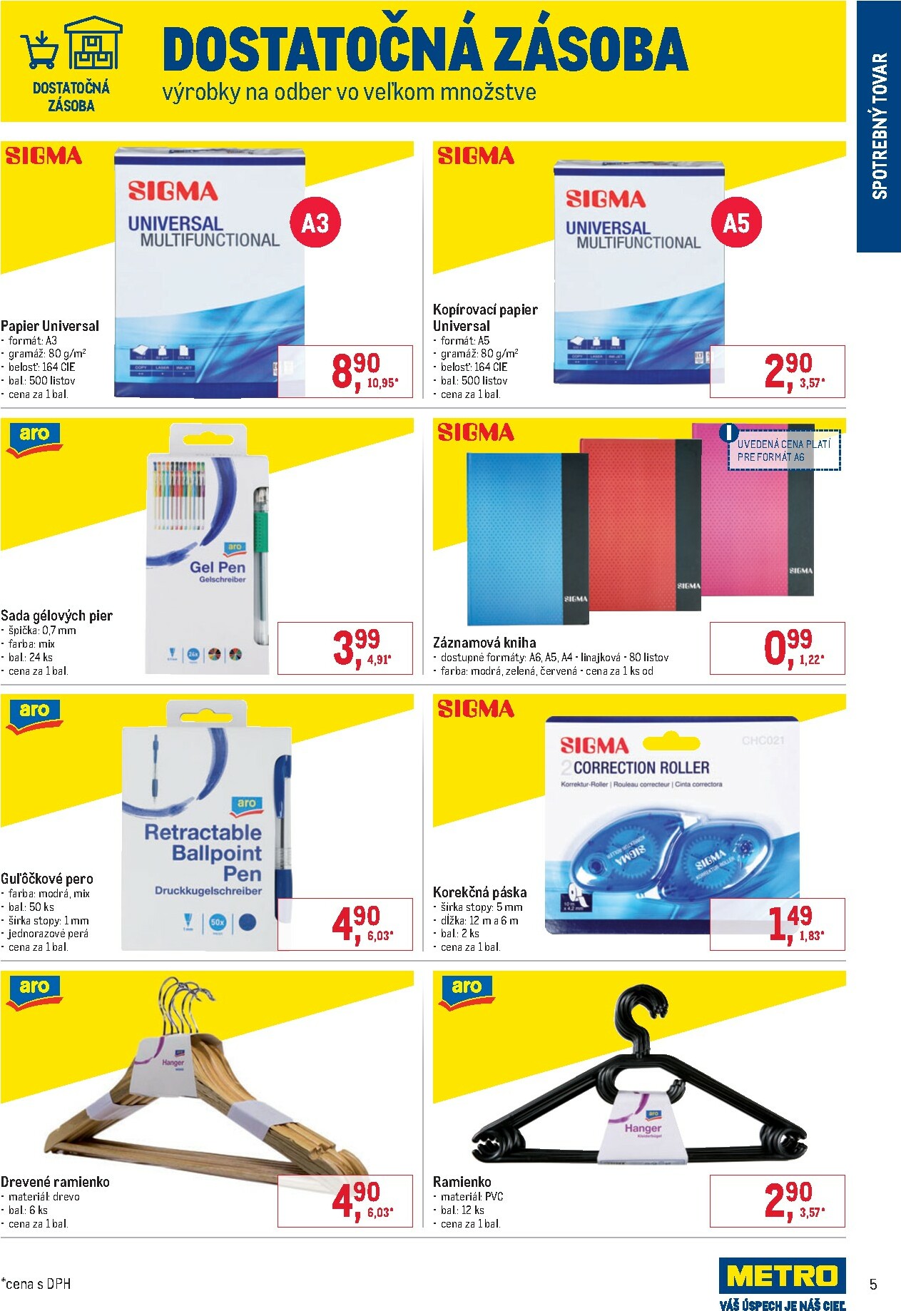 metro - Leták Metro - Spotrebný tovar platný od 14.01. do 27.01. - page: 5