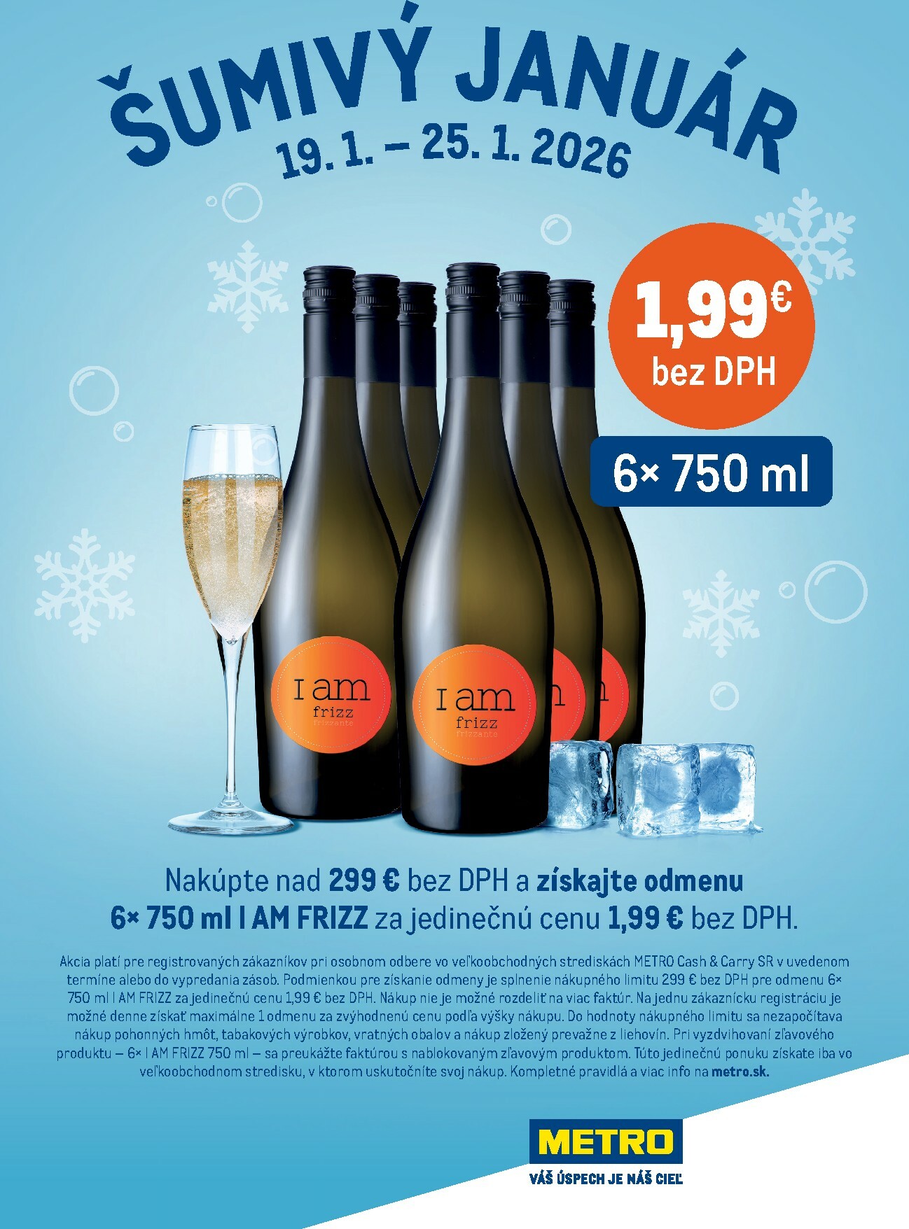 metro - Leták Metro - Šumivý január platný od 19.01. do 25.01. - page: 1