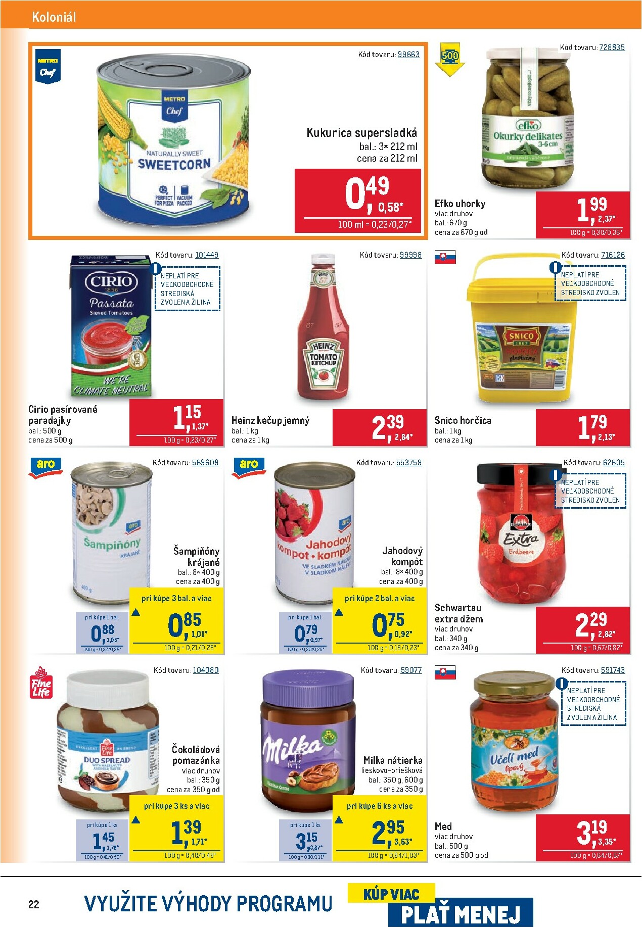 metro - Leták Metro - Maloobchod platný od 28.01. do 10.02. - page: 22