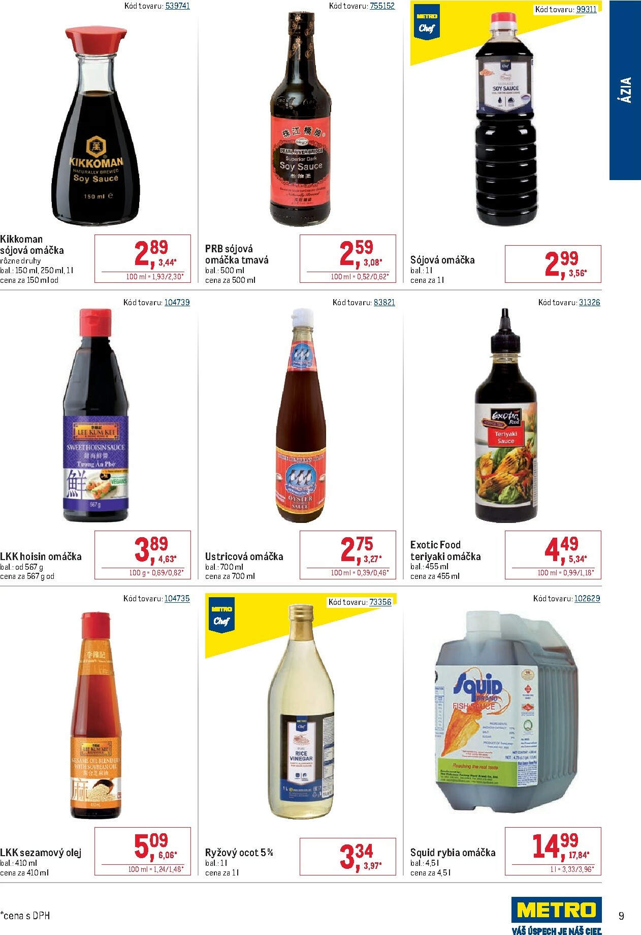 metro - Leták Metro - Ázia platný od 28.01. do 24.02. - page: 9