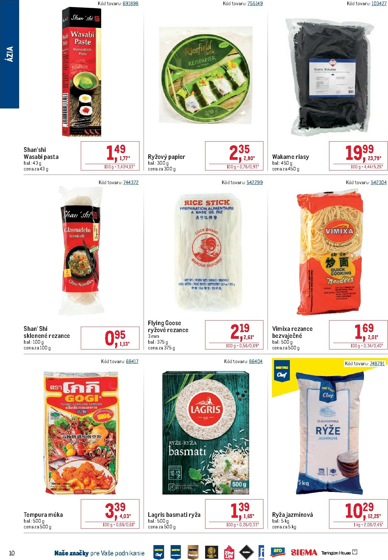 metro - Leták Metro - Ázia platný od 28.01. do 24.02. - page: 10