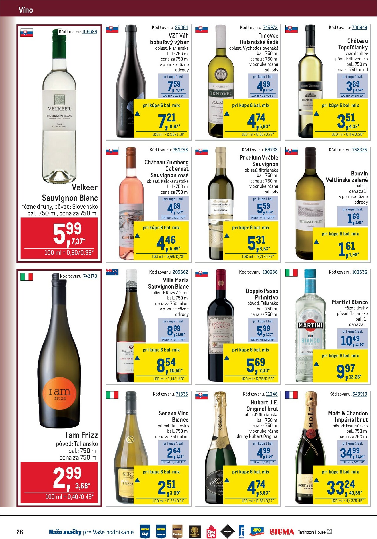 metro - Leták Metro - Gastronómia platný od 28.01. do 24.02. - page: 28