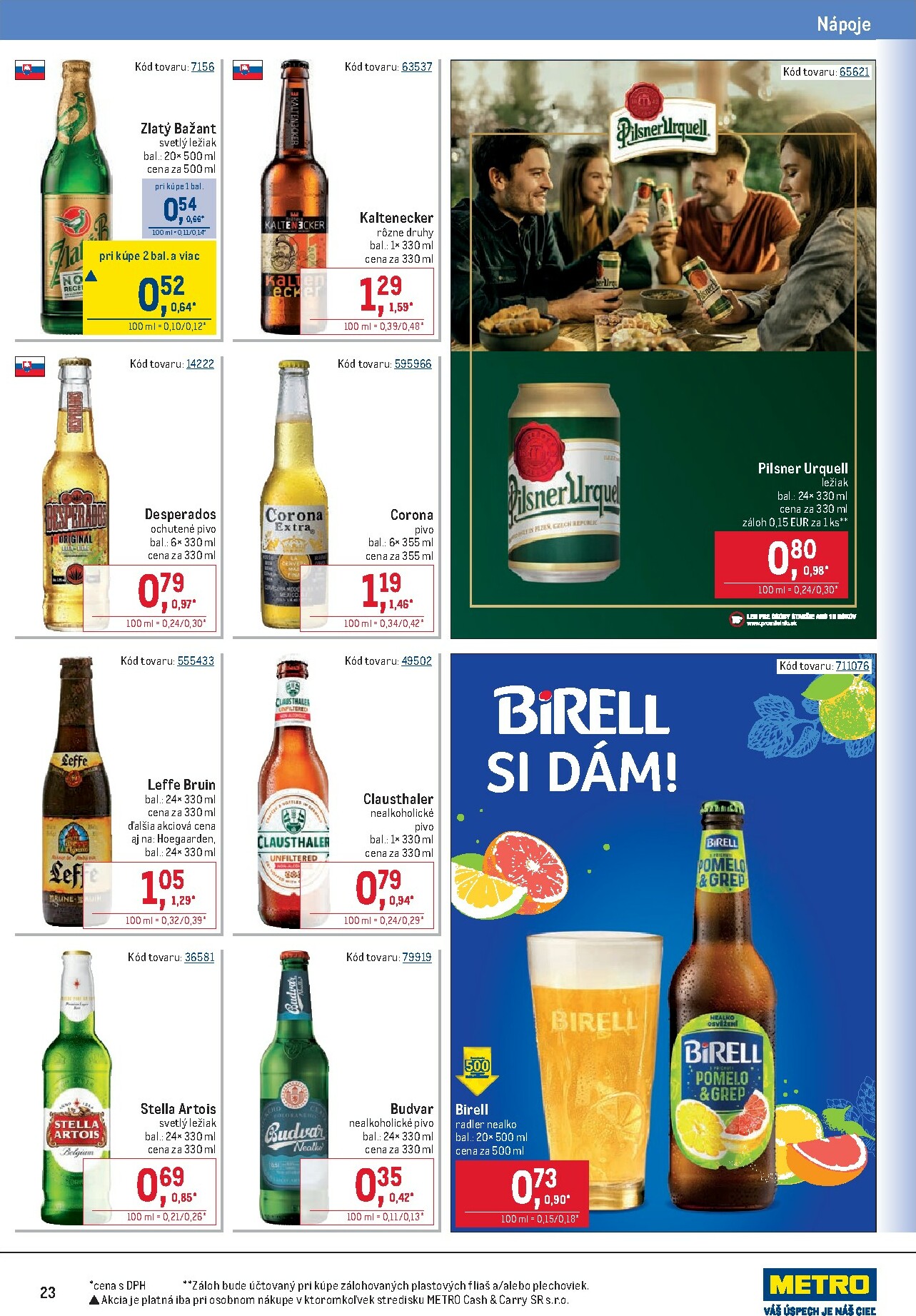 metro - Leták Metro - Gastronómia platný od 28.01. do 24.02. - page: 23