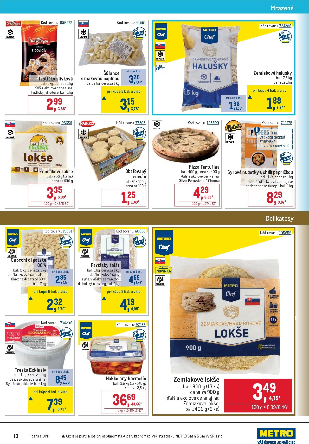 metro - Leták Metro - Gastronómia platný od 28.01. do 24.02. - page: 13