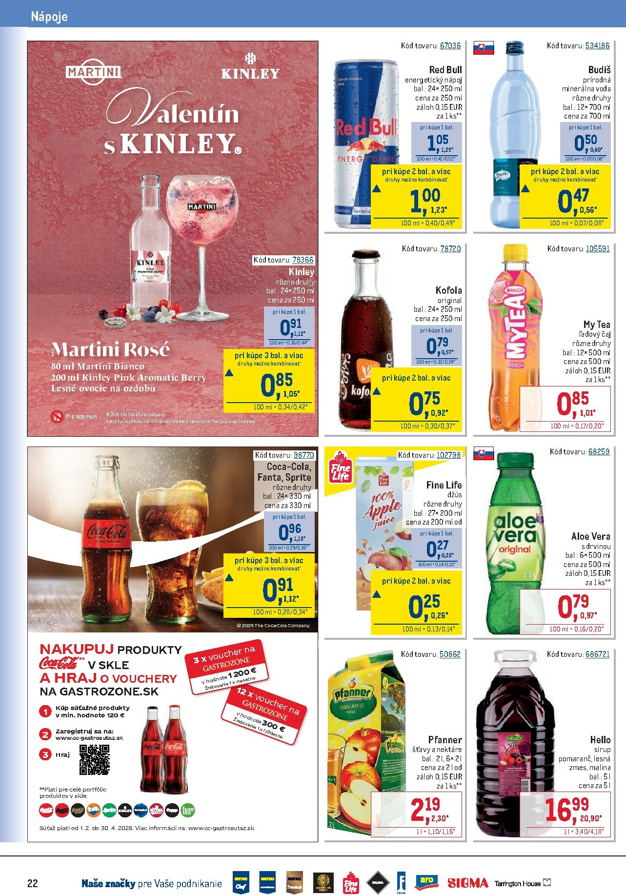 metro - Leták Metro - Gastronómia platný od 28.01. do 24.02. - page: 22