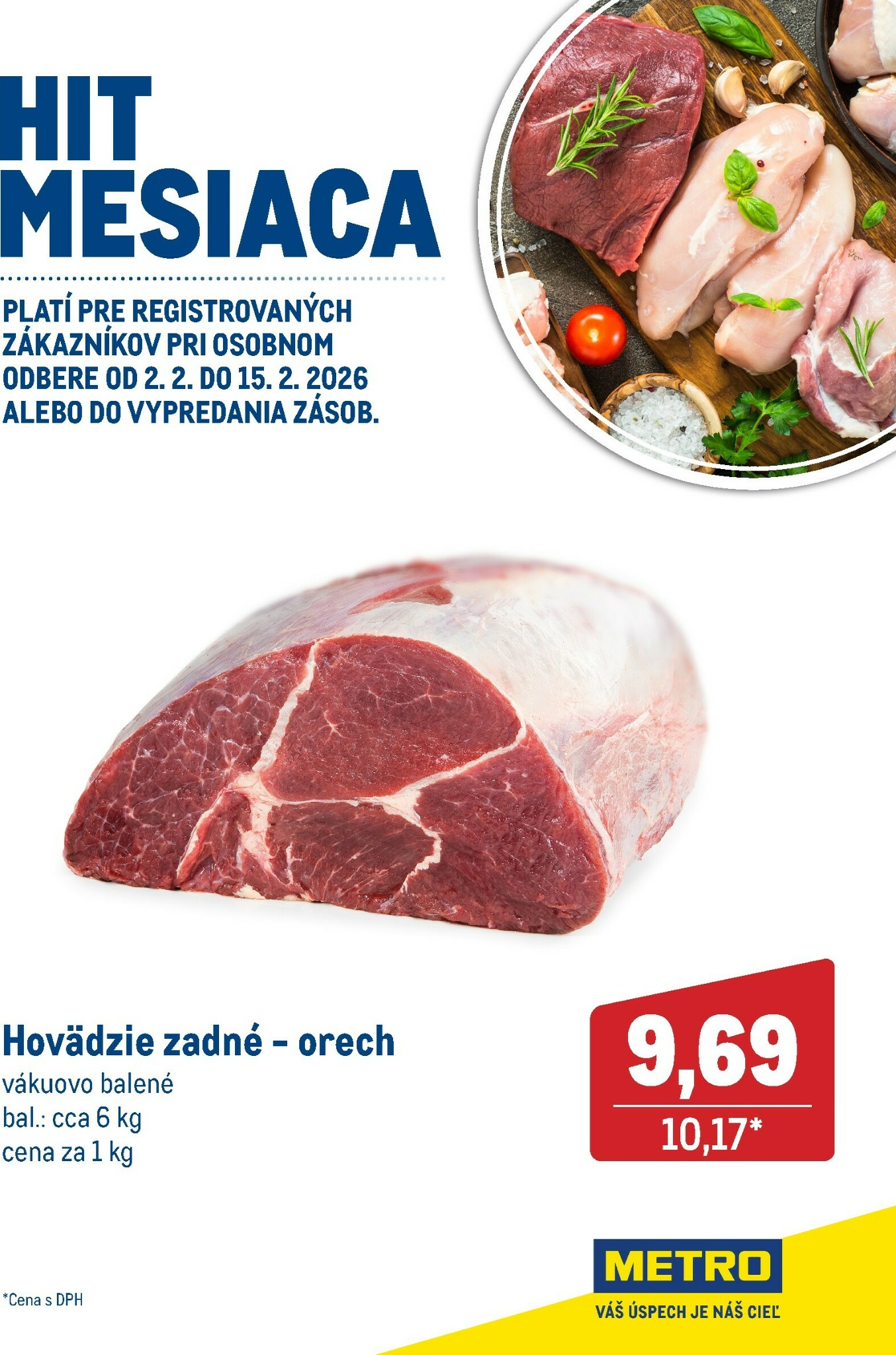 metro - Leták Metro - Hit mesiaca Február platný od 02.02.2026 do 15.02.2026