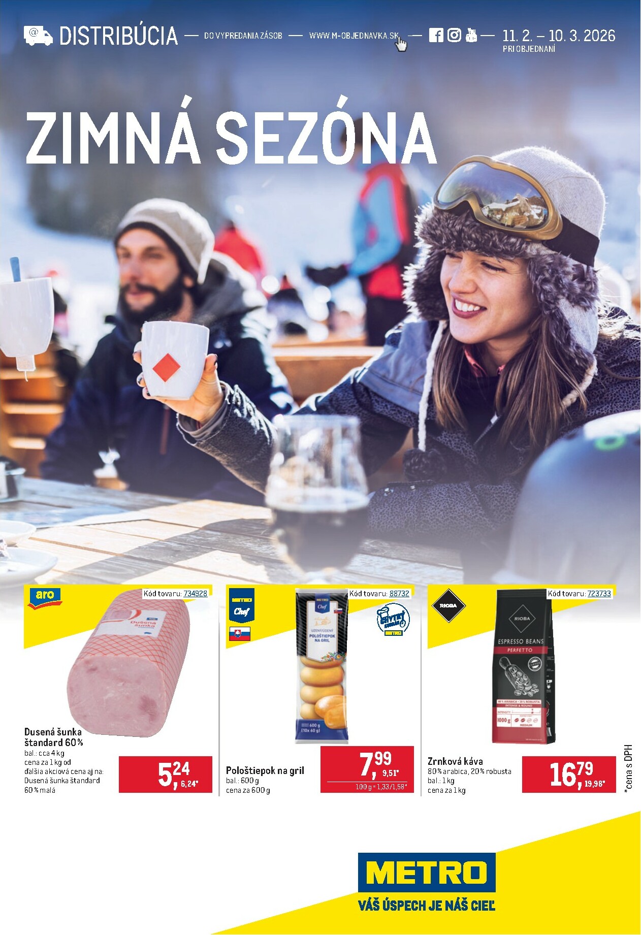 metro - Leták Metro - Zimná sezóna platný od 11.02.2026 do 10.03.2026