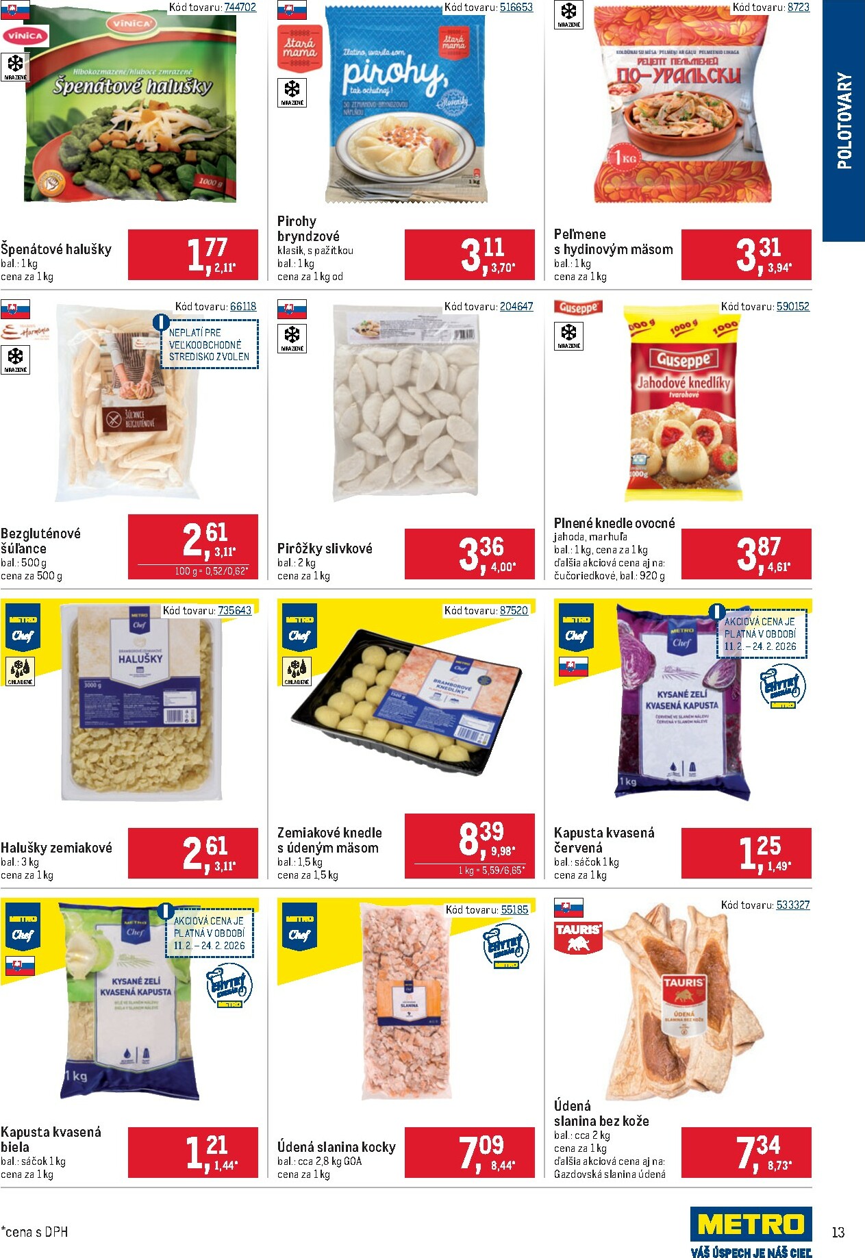 metro - Leták Metro - Zimná sezóna platný od 11.02.2026 do 10.03.2026 - page: 13