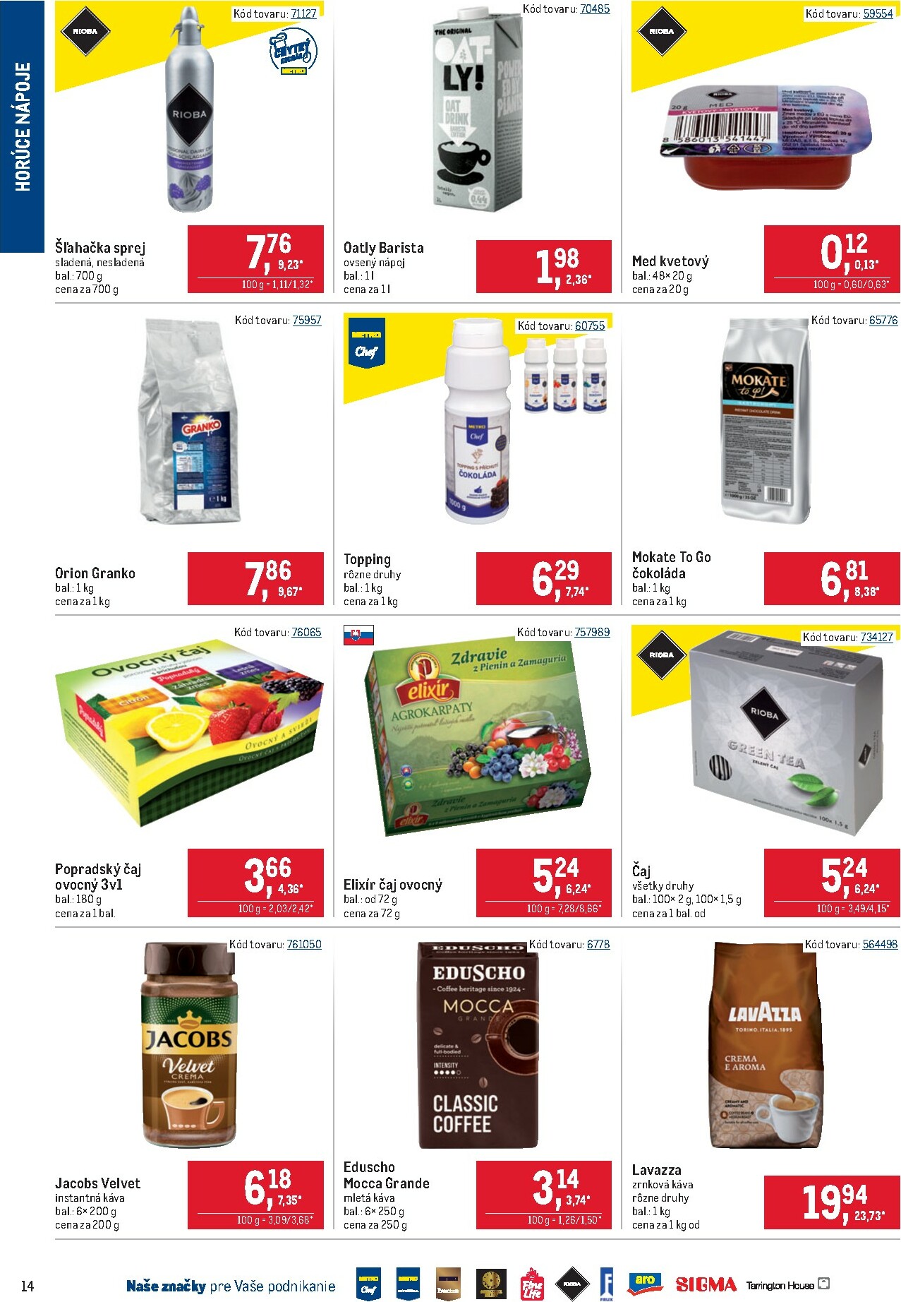 metro - Leták Metro - Zimná sezóna platný od 11.02.2026 do 10.03.2026 - page: 14