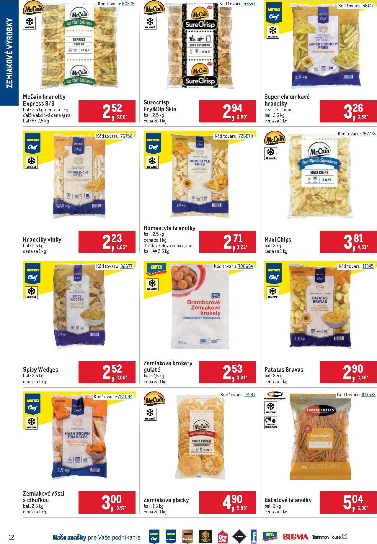 metro - Leták Metro - Zimná sezóna platný od 11.02.2026 do 10.03.2026 - page: 12