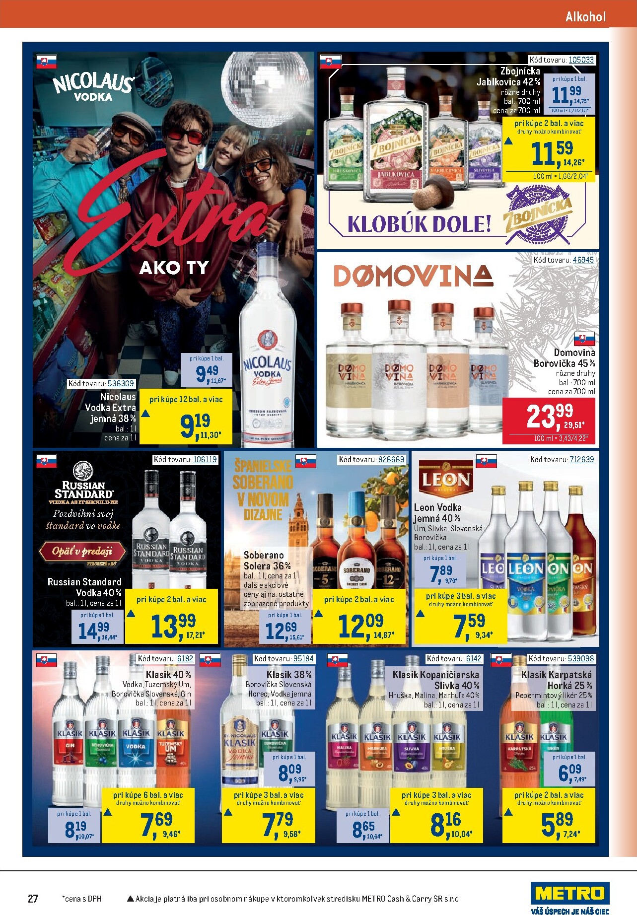 metro - Leták Metro - Gastronómia platný od 25.02.2026 do 24.03.2026 - page: 27