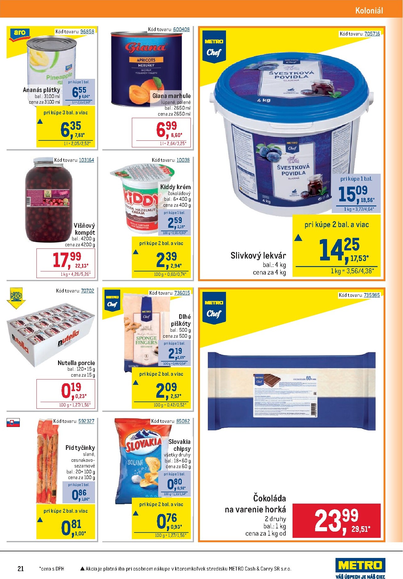 metro - Leták Metro - Gastronómia platný od 25.02.2026 do 24.03.2026 - page: 21