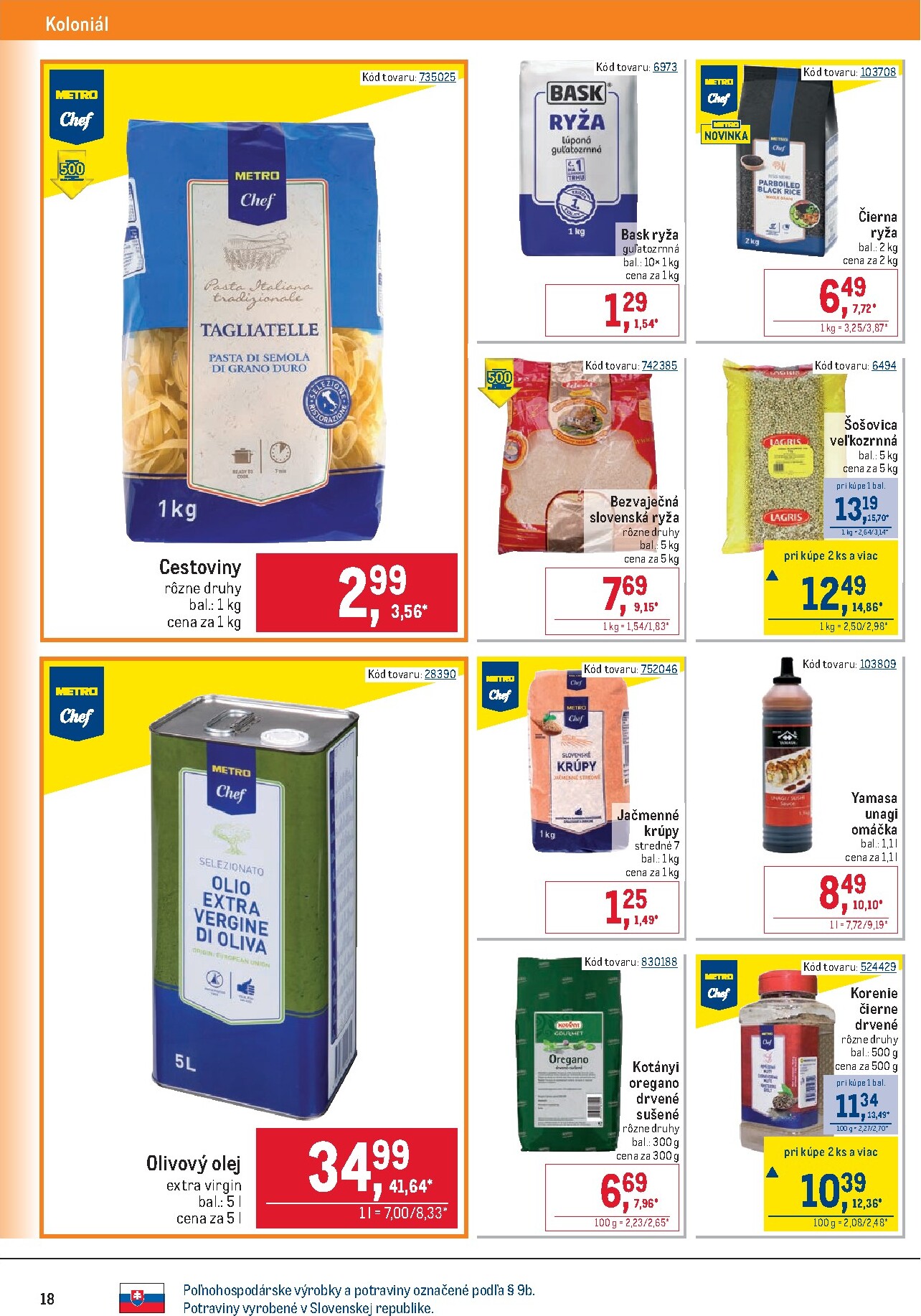 metro - Leták Metro - Gastronómia platný od 25.02.2026 do 24.03.2026 - page: 18