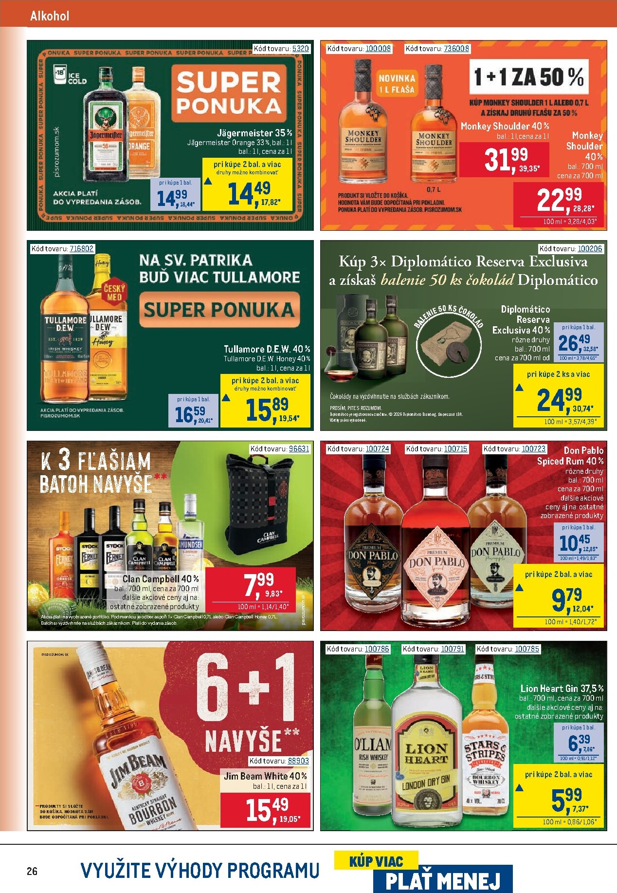 metro - Leták Metro - Gastronómia platný od 25.02.2026 do 24.03.2026 - page: 26