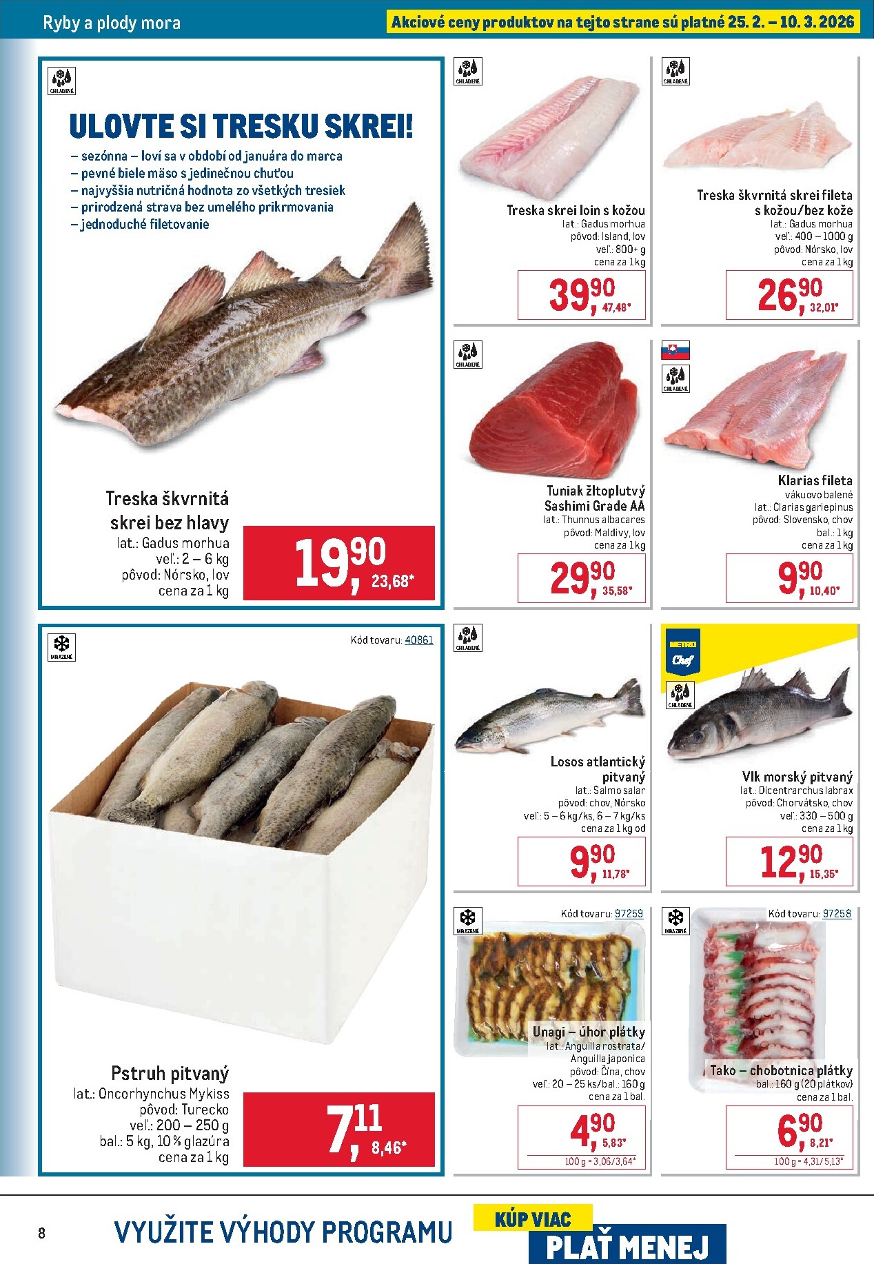 metro - Leták Metro - Gastronómia platný od 25.02.2026 do 24.03.2026 - page: 8