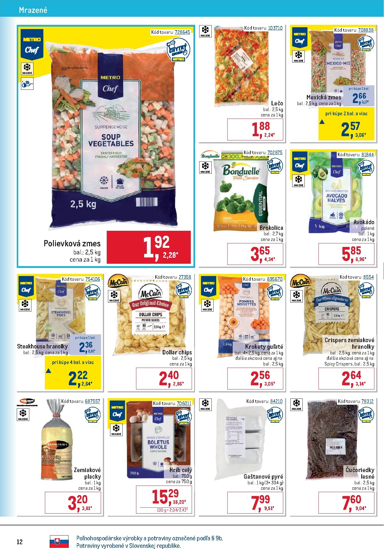 metro - Leták Metro - Gastronómia platný od 25.02.2026 do 24.03.2026 - page: 12