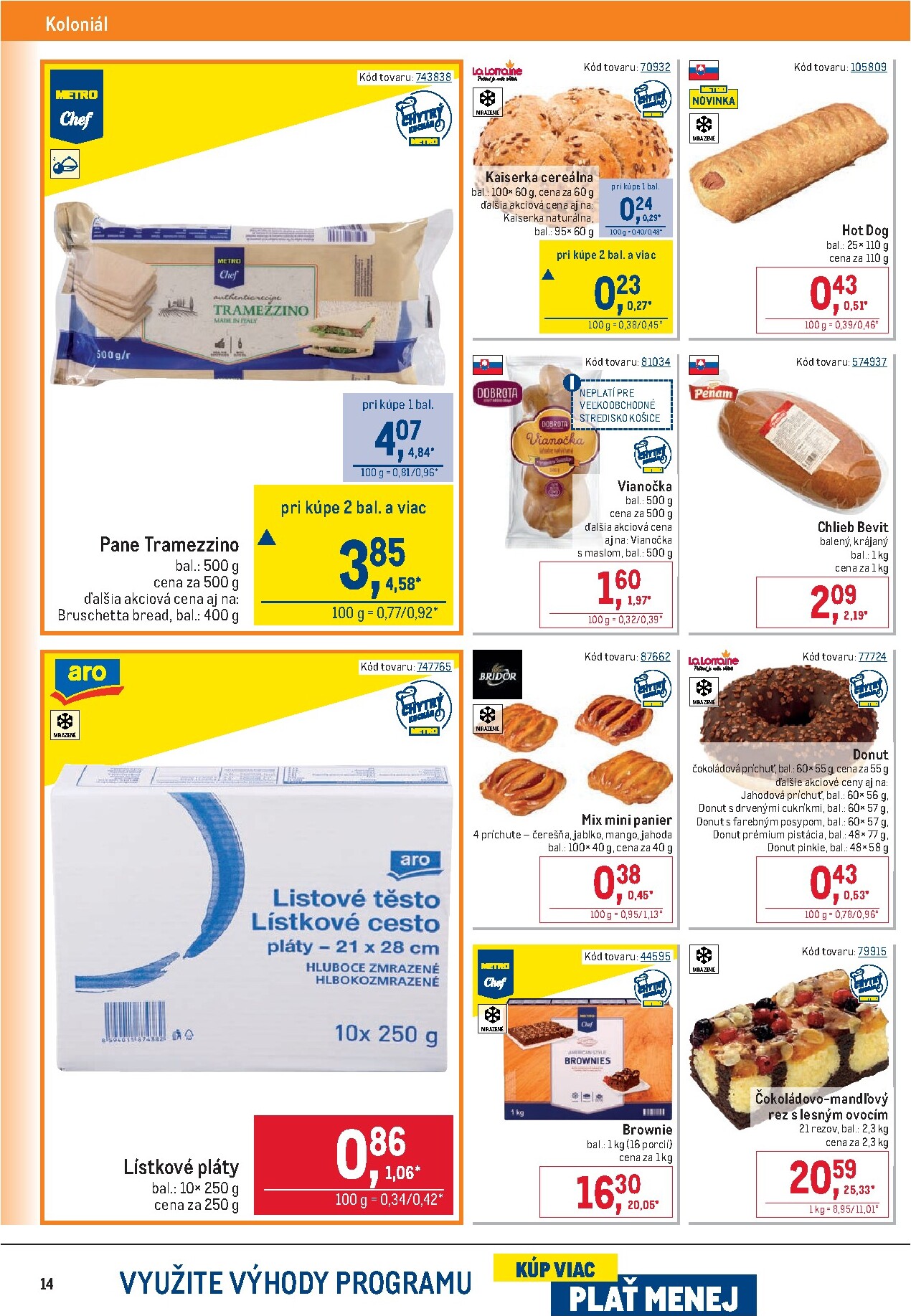 metro - Leták Metro - Gastronómia platný od 25.02.2026 do 24.03.2026 - page: 14