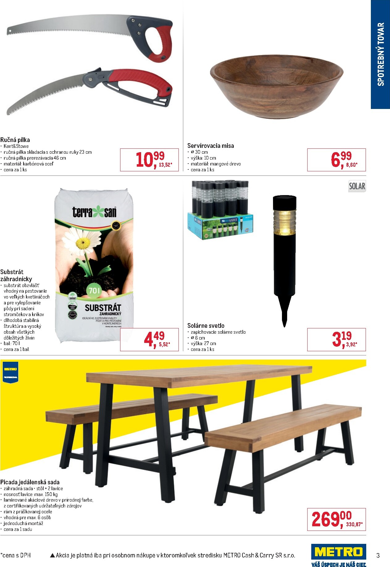 metro - Leták Metro - Spotrebný tovar platný od 25.02.2026 do 10.03.2026 - page: 3