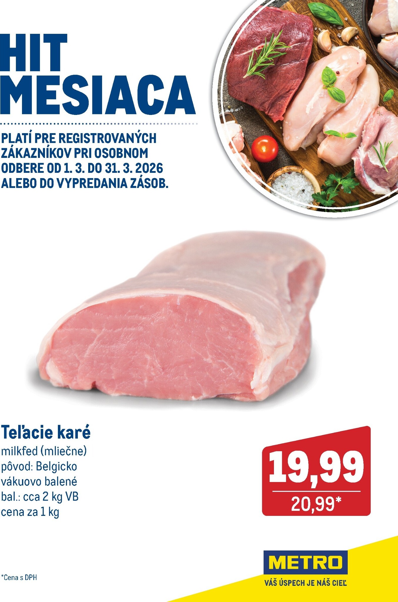 metro - Leták Metro - Hit mesiaca Marec platný od 01.03.2026 do 31.03.2026 - page: 1