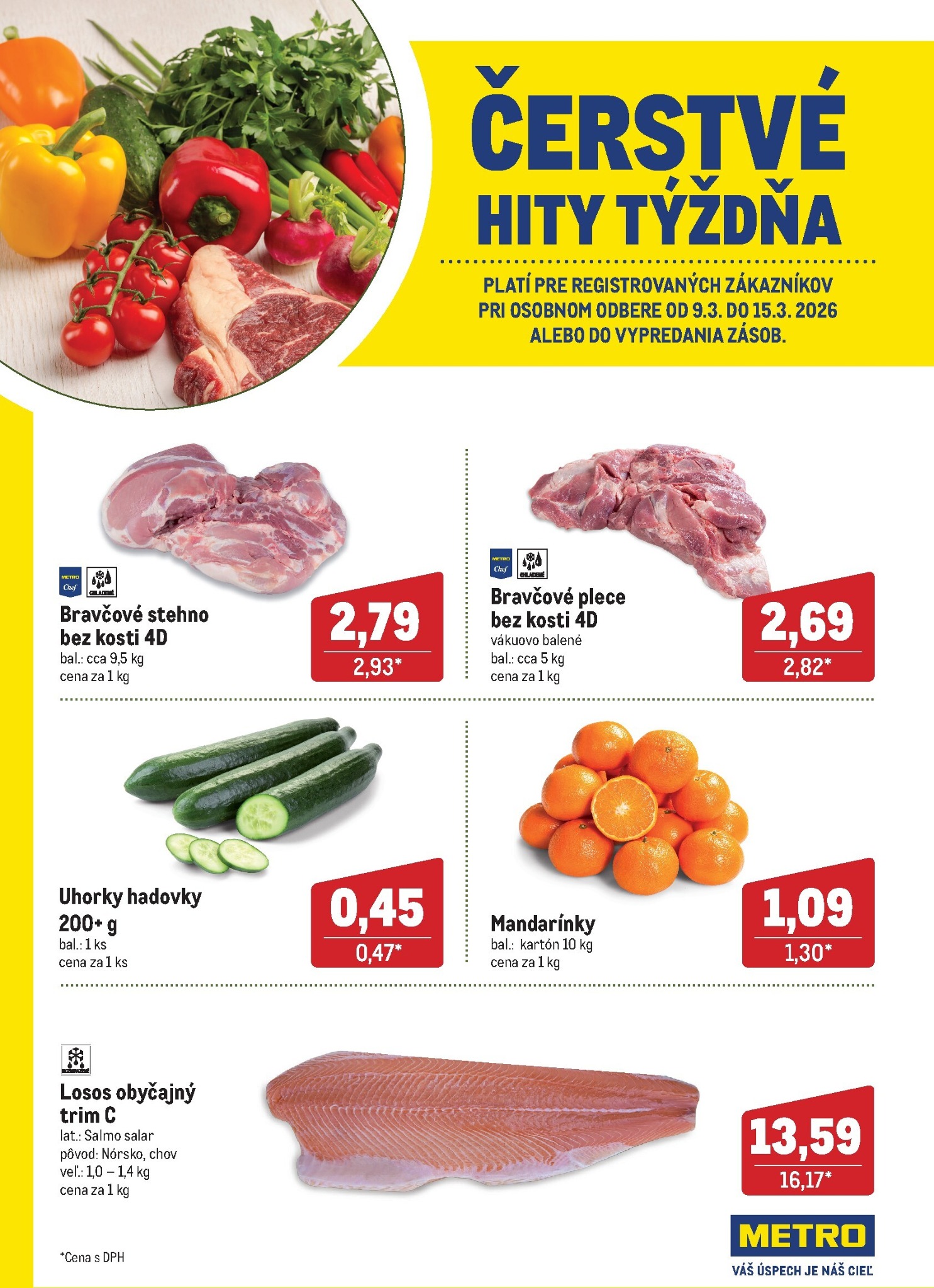 metro - Leták Metro - Čerstvé hity týždňa platný od 09.03.2026 do 15.03.2026 - page: 1