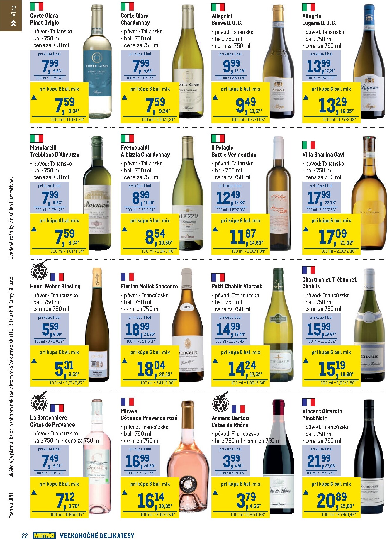 metro - Leták Metro - Veľkonočné delikatesy platný od 11.03.2026 do 07.04.2026 - page: 22