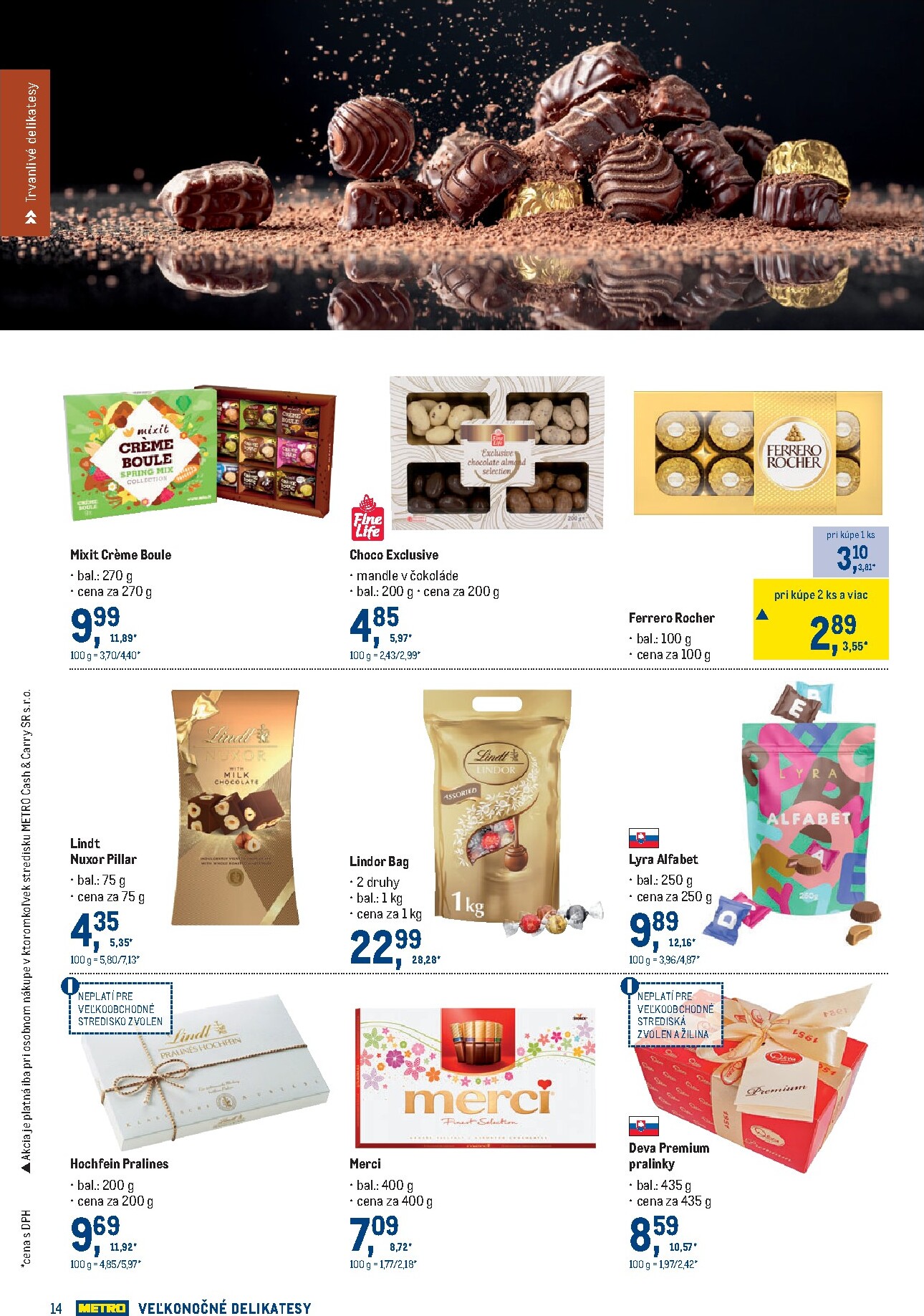 metro - Leták Metro - Veľkonočné delikatesy platný od 11.03.2026 do 07.04.2026 - page: 14