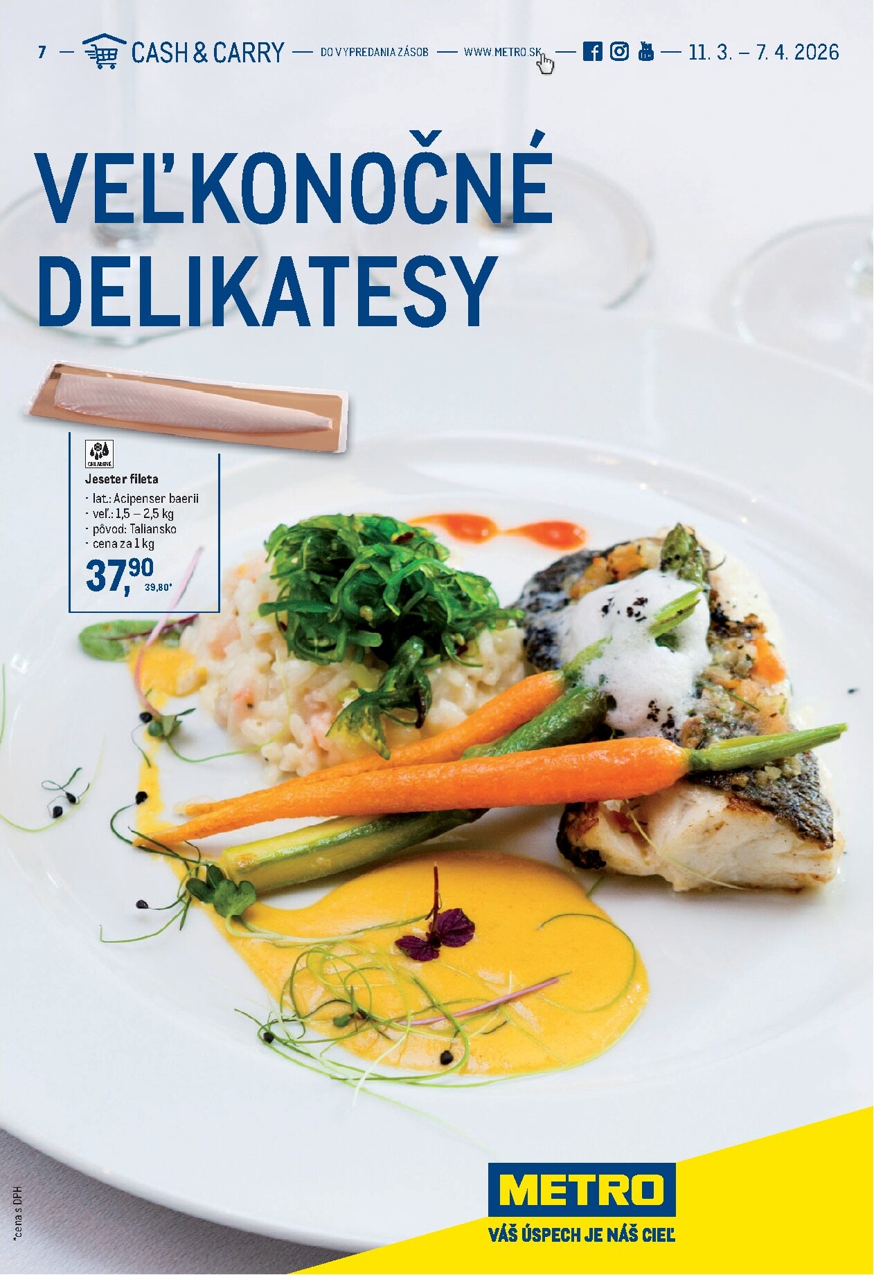 metro - Leták Metro - Veľkonočné delikatesy platný od 11.03.2026 do 07.04.2026