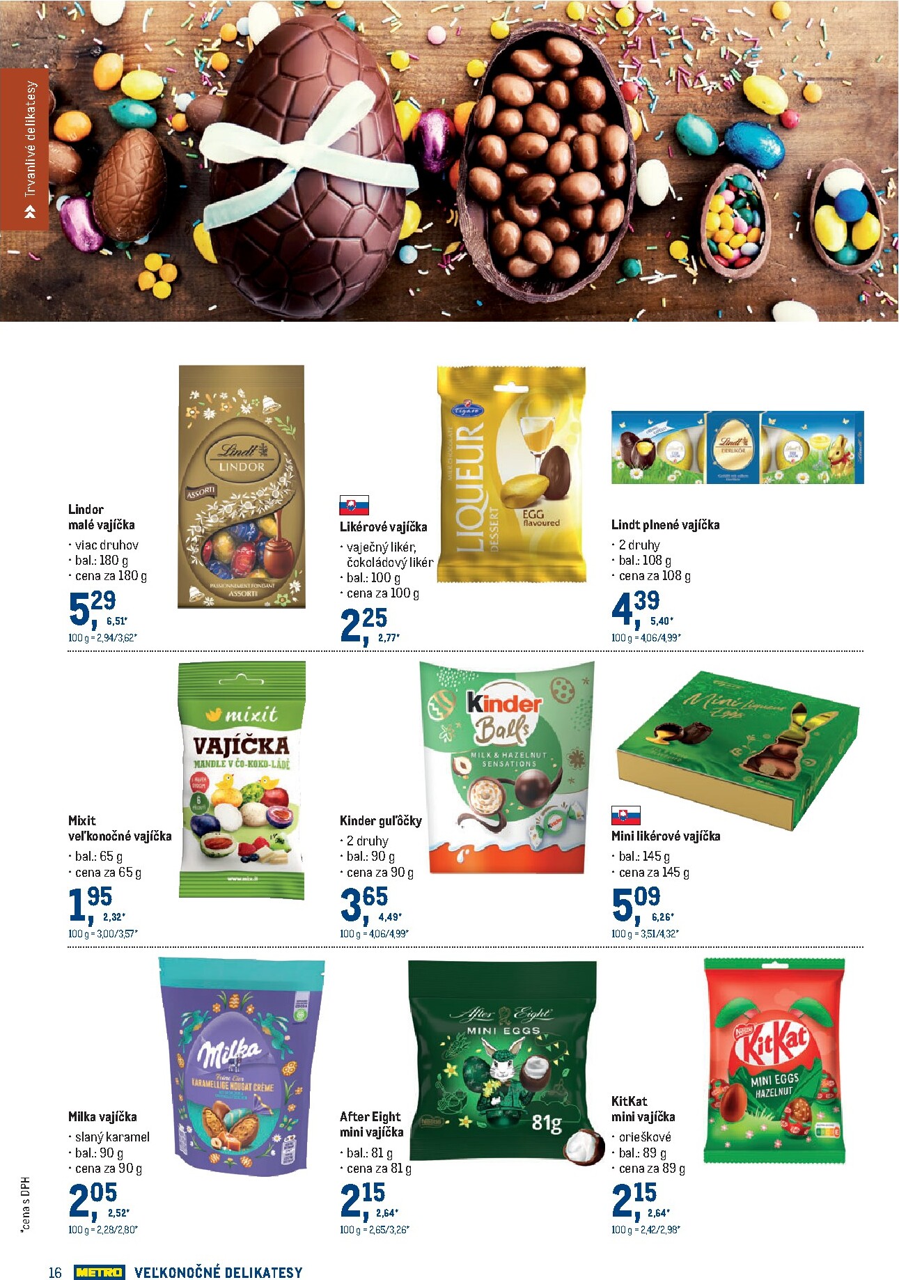 metro - Leták Metro - Veľkonočné delikatesy platný od 11.03.2026 do 07.04.2026 - page: 16