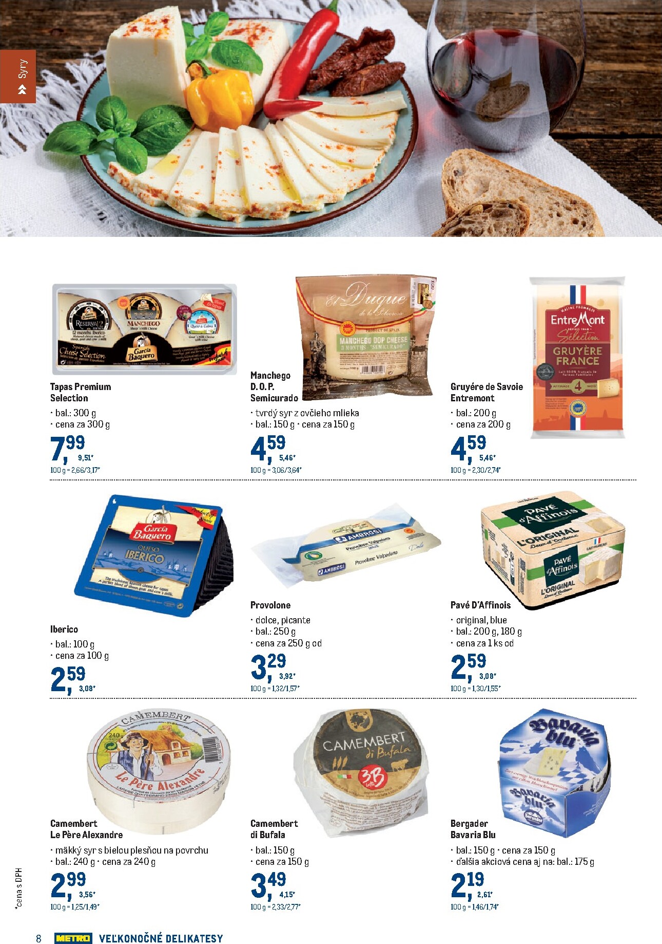 metro - Leták Metro - Veľkonočné delikatesy platný od 11.03.2026 do 07.04.2026 - page: 8