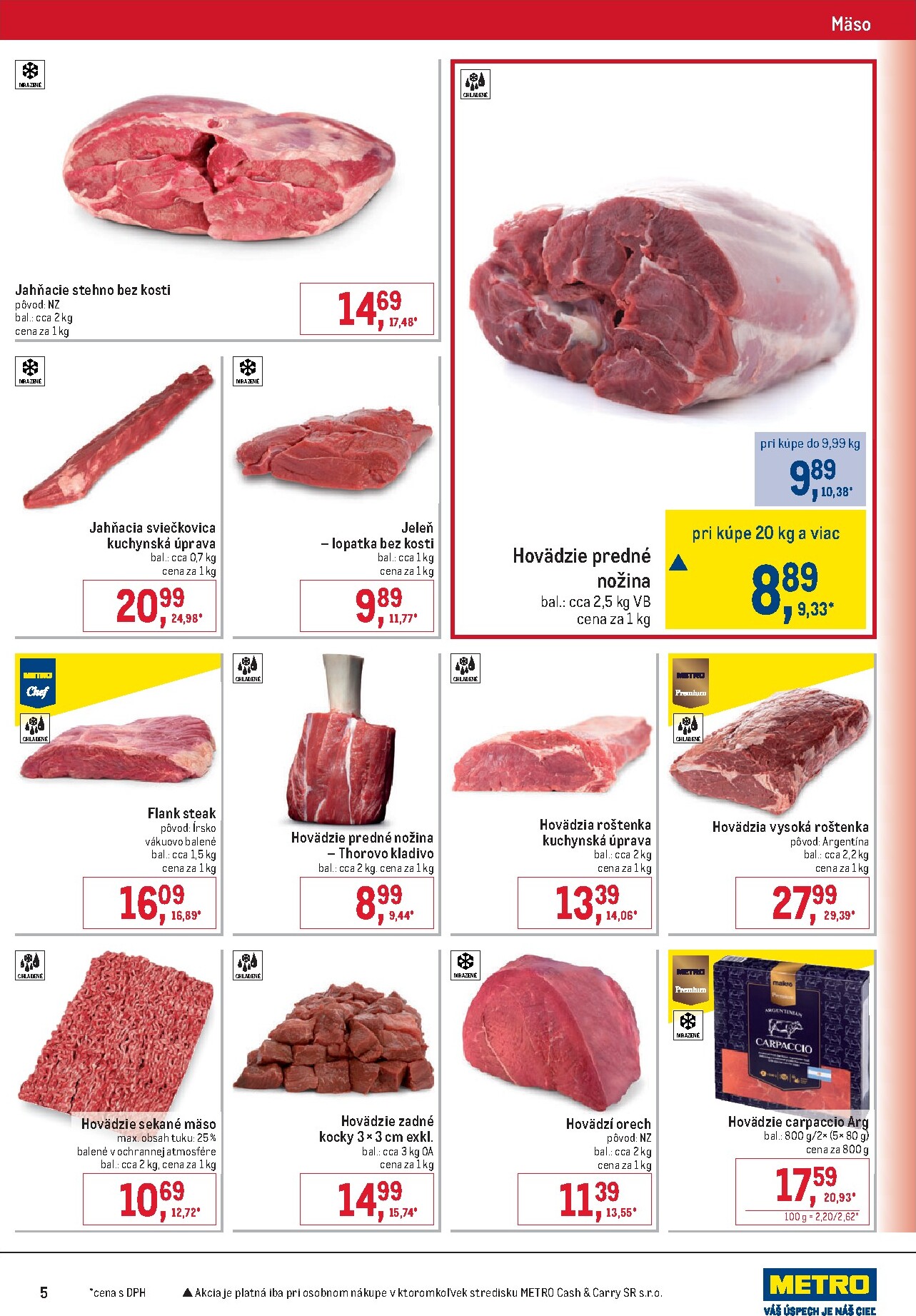 metro - Leták Metro - Gastronómia platný od 11.03.2026 do 24.03.2026 - page: 5