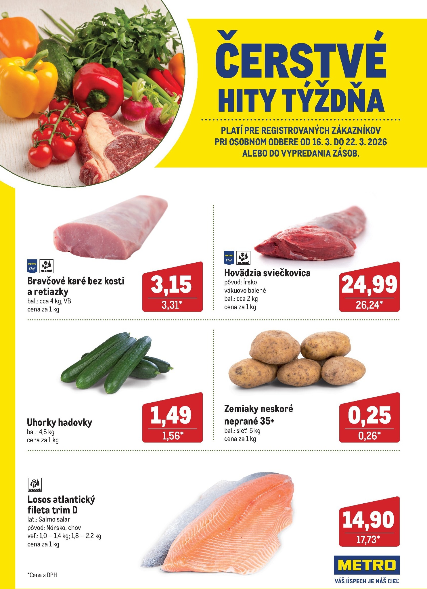 metro - Leták Metro - Čerstvé hity týždňa platný od 16.03.2026 do 22.03.2026 - page: 1
