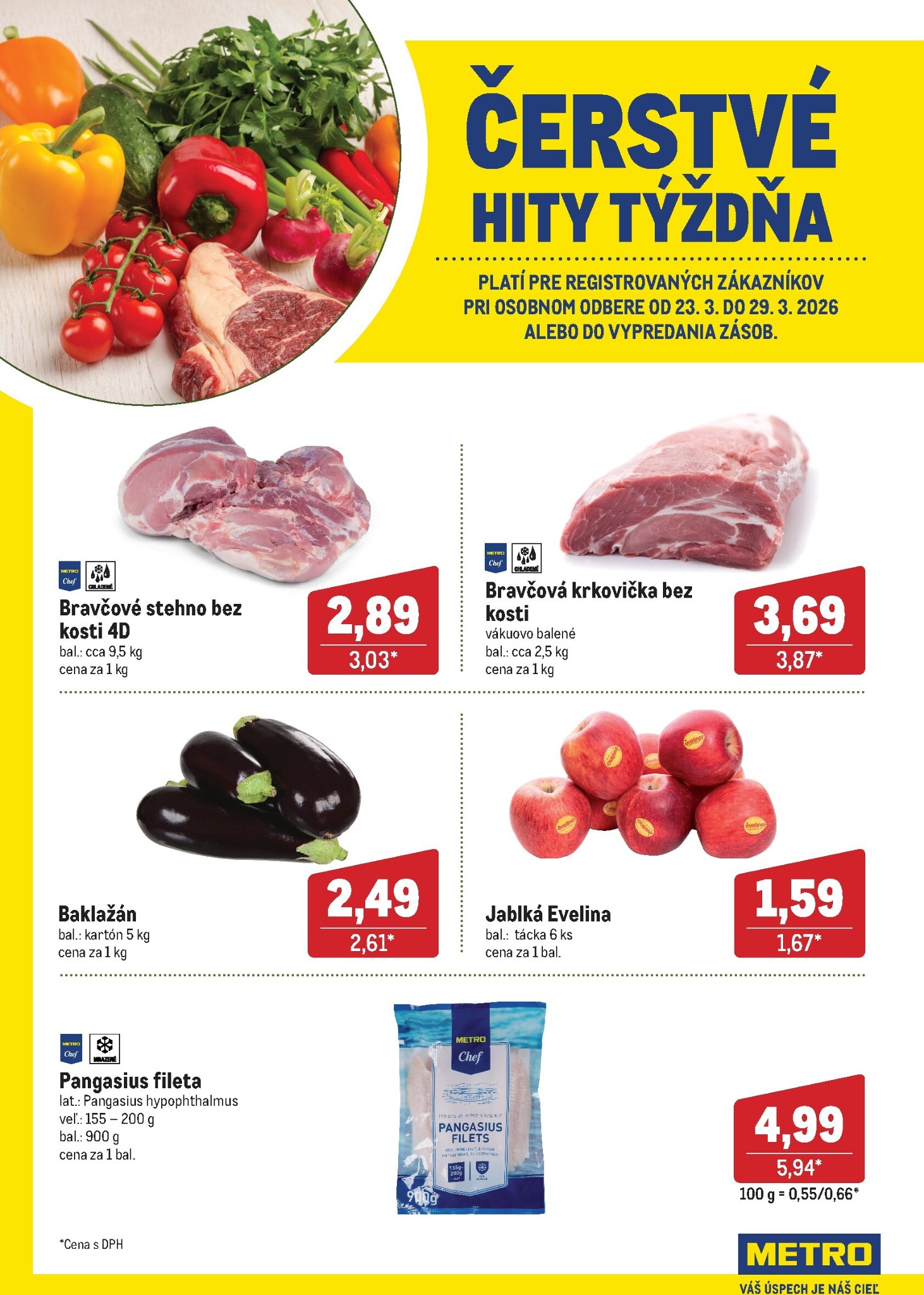 metro - Leták Metro - Čerstvé hity týždňa platný od 23.03.2026 do 29.03.2026