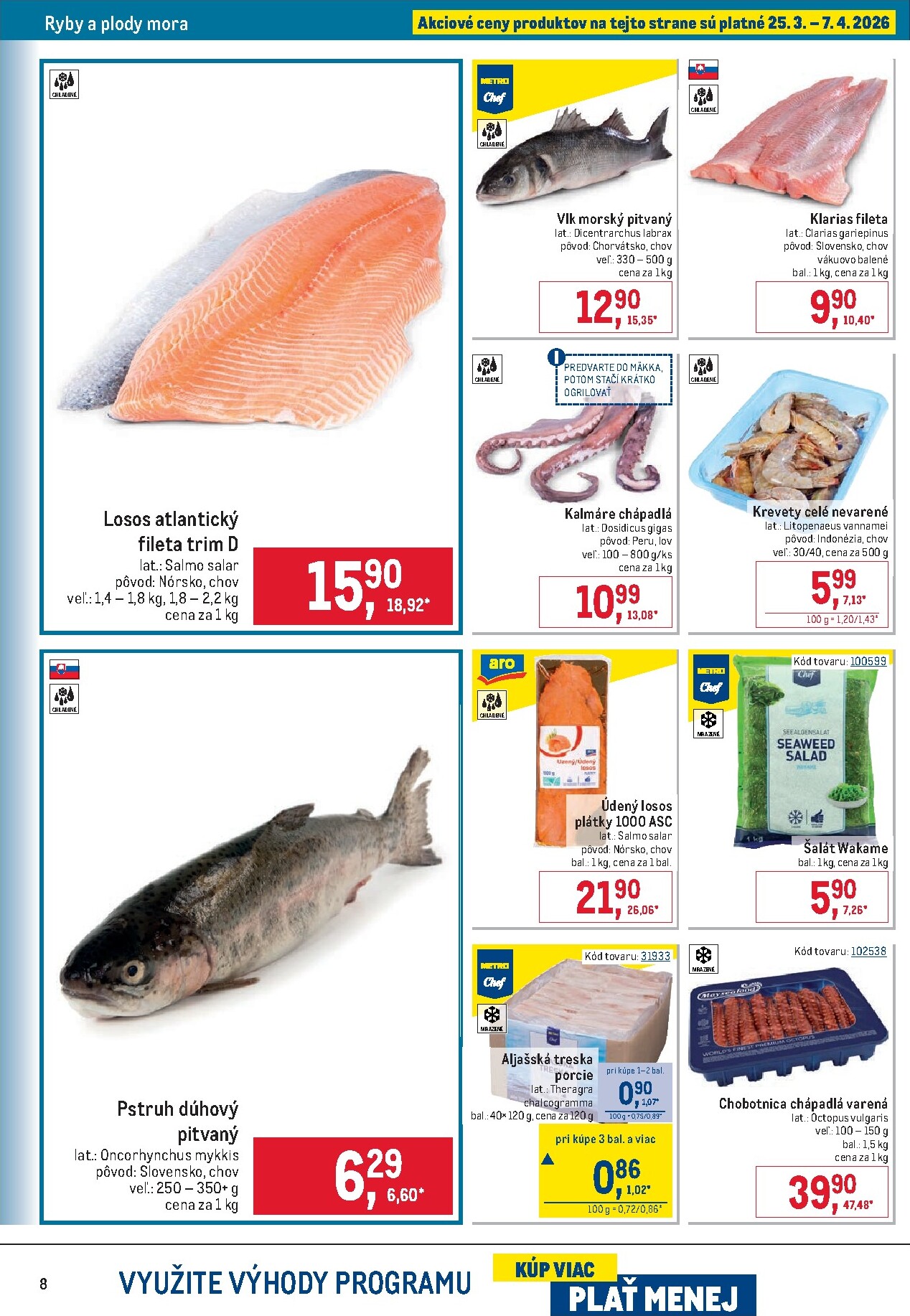 metro - Leták Metro - Gastronómia platný od 25.03.2026 do 21.04.2026 - page: 8