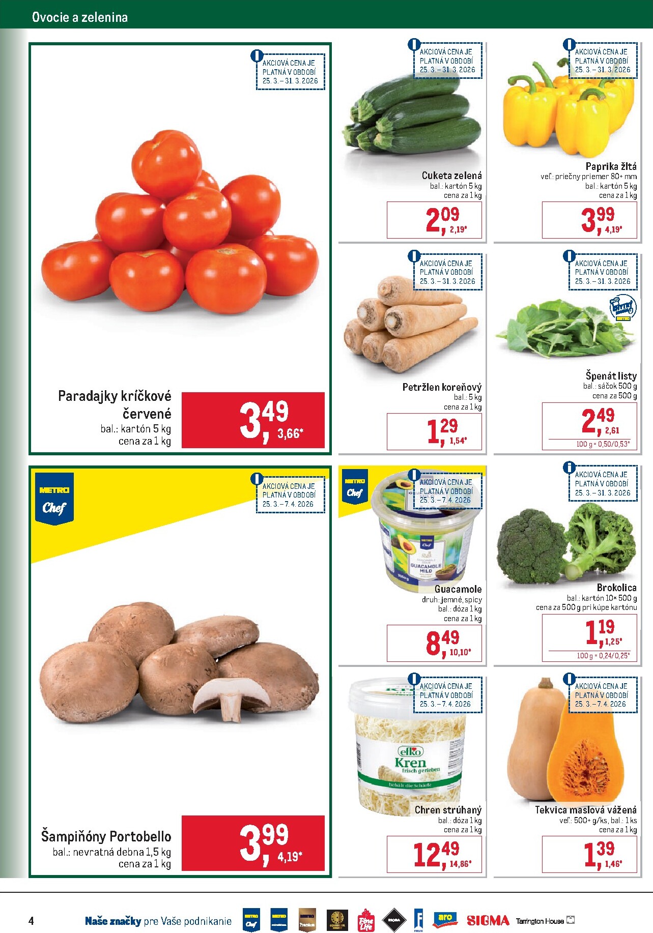metro - Leták Metro - Gastronómia platný od 25.03.2026 do 21.04.2026 - page: 4