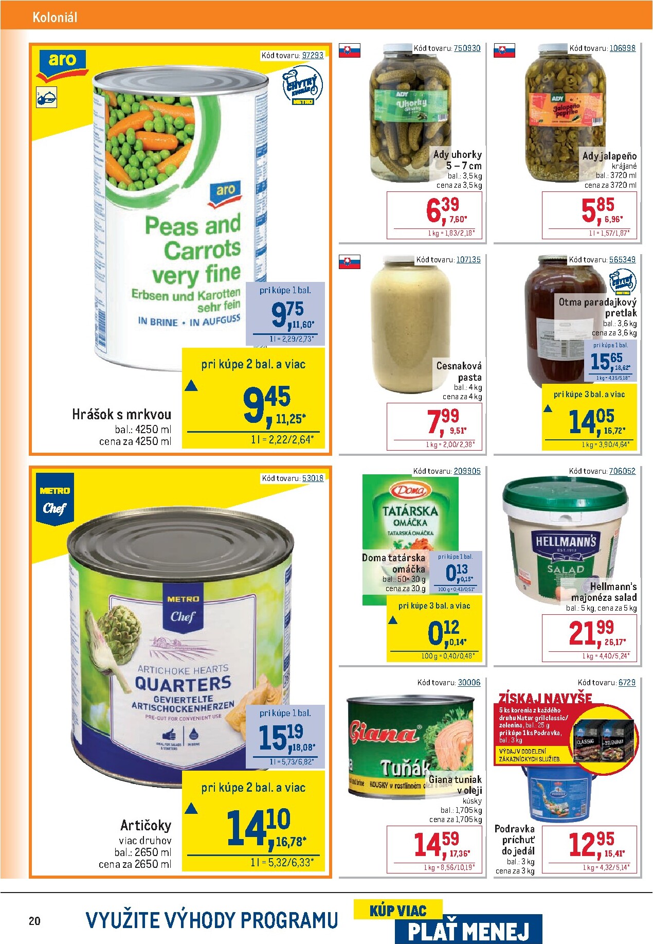 metro - Leták Metro - Gastronómia platný od 25.03.2026 do 21.04.2026 - page: 20