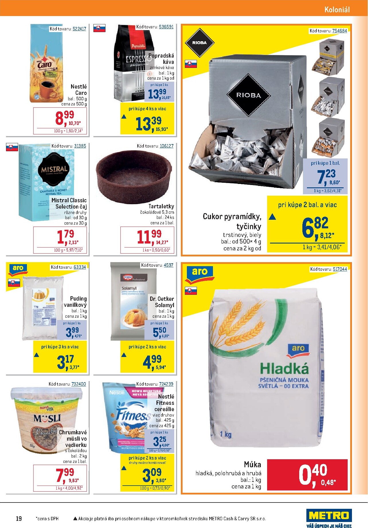 metro - Leták Metro - Gastronómia platný od 25.03.2026 do 21.04.2026 - page: 19