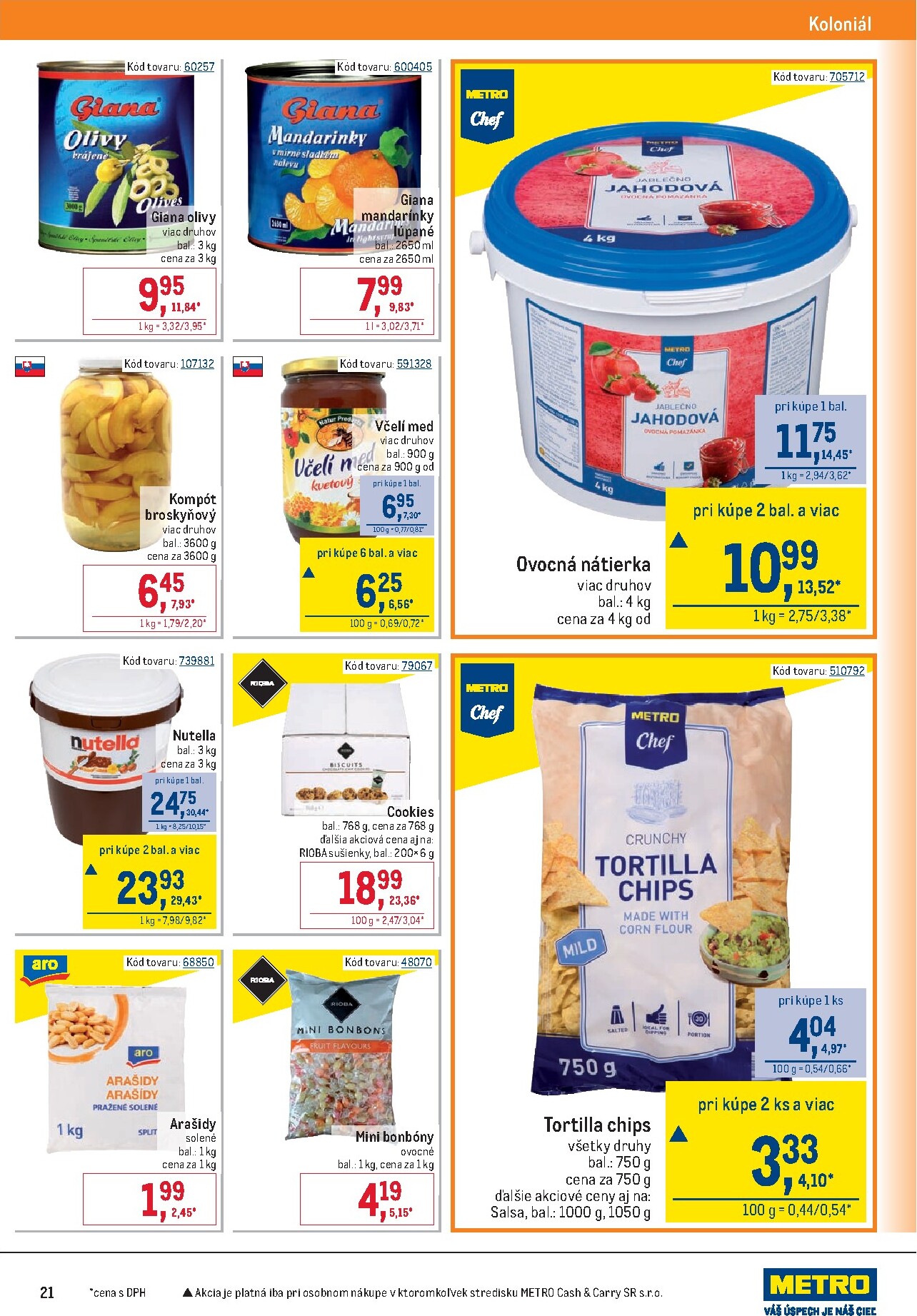 metro - Leták Metro - Gastronómia platný od 25.03.2026 do 21.04.2026 - page: 21