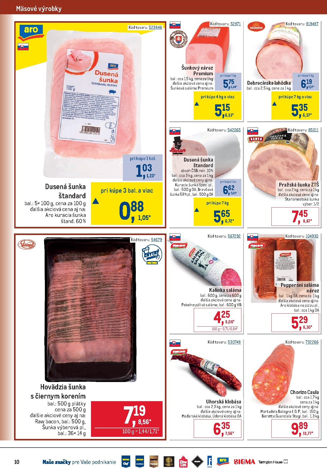 metro - Leták Metro - Gastronómia platný od 25.03.2026 do 21.04.2026 - page: 10